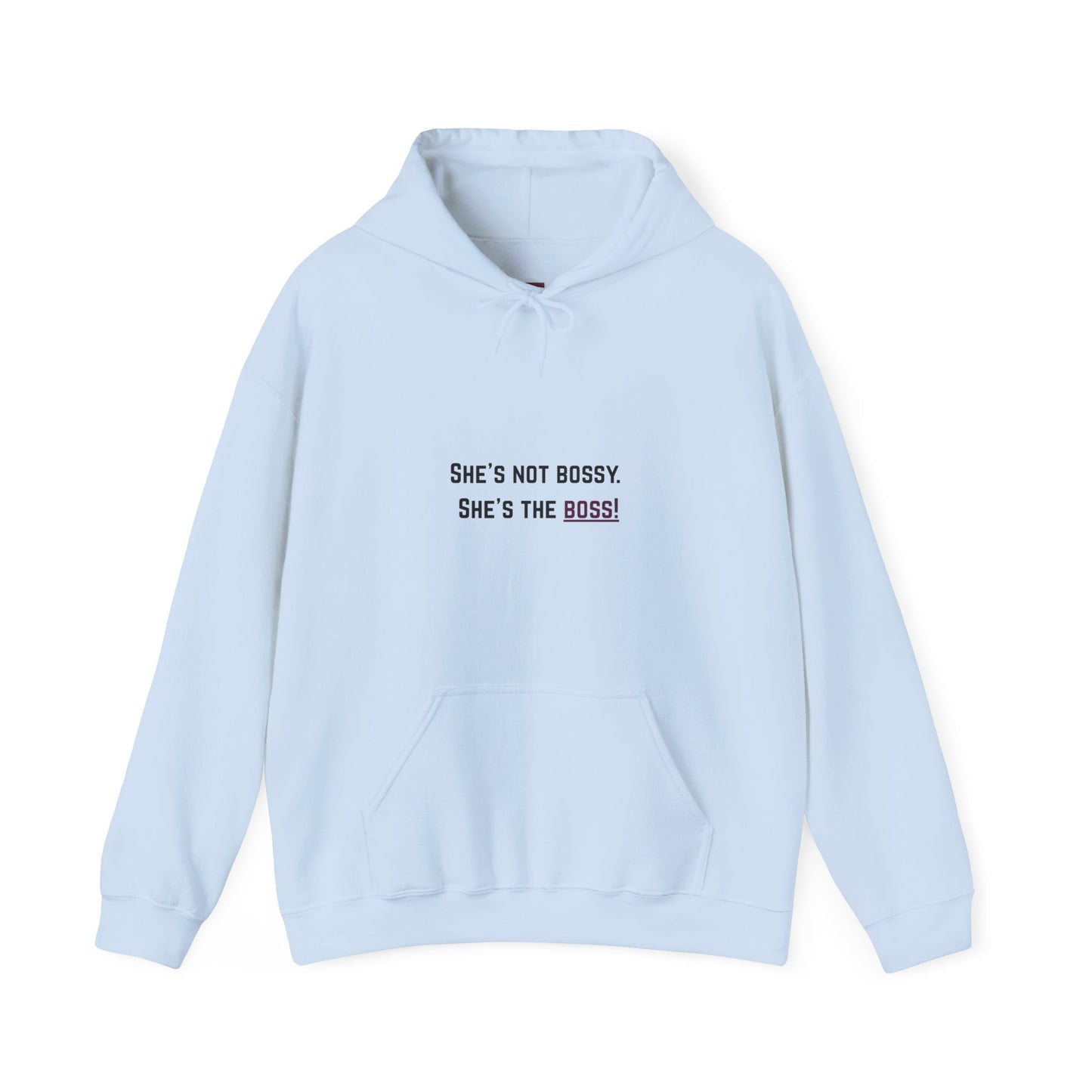 "She’s the BOSS" Statement Hoodie – Power Meets Comfort