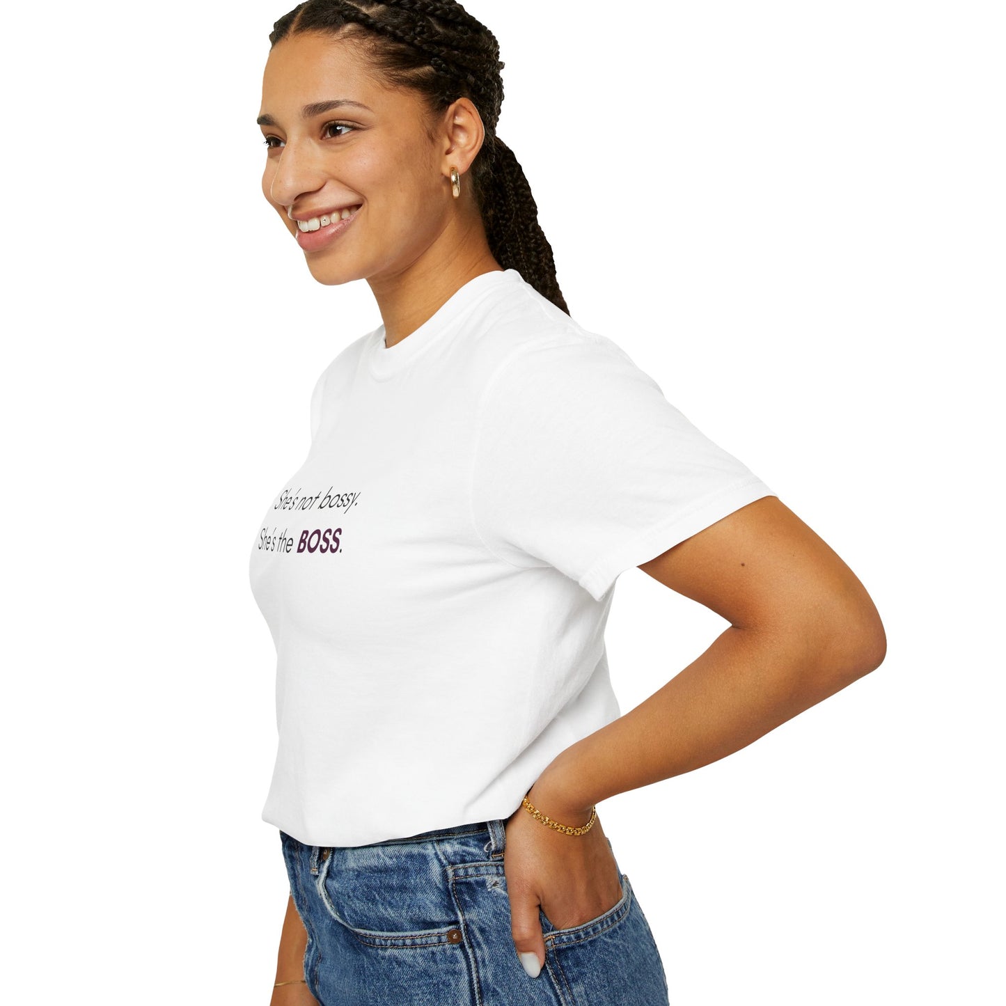 "She’s Not Bossy – She’s the BOSS!" Empowerment Tee