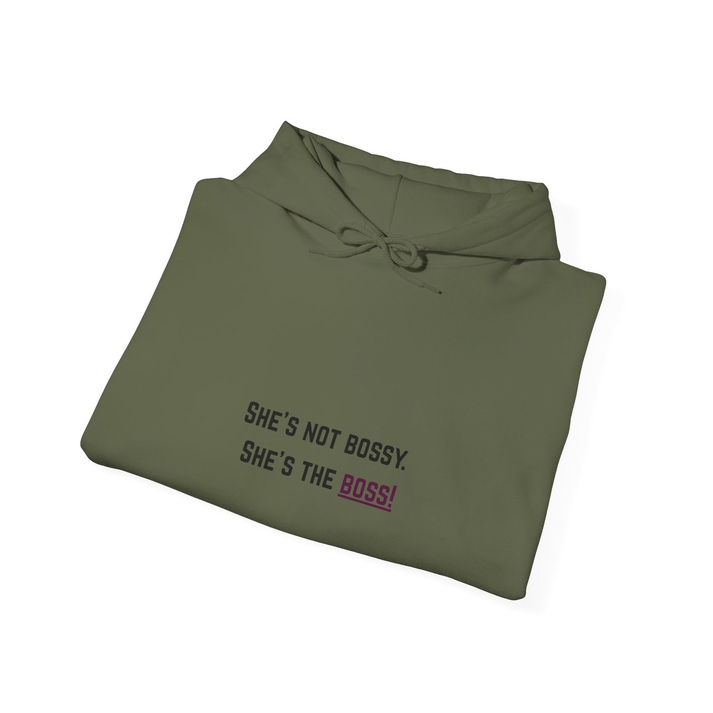 "She’s the BOSS" Statement Hoodie – Power Meets Comfort