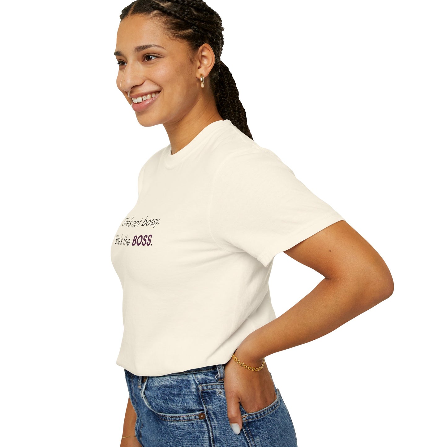 "She’s Not Bossy – She’s the BOSS!" Empowerment Tee