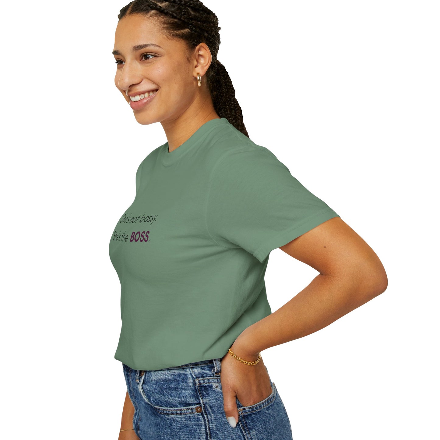 "She’s Not Bossy – She’s the BOSS!" Empowerment Tee