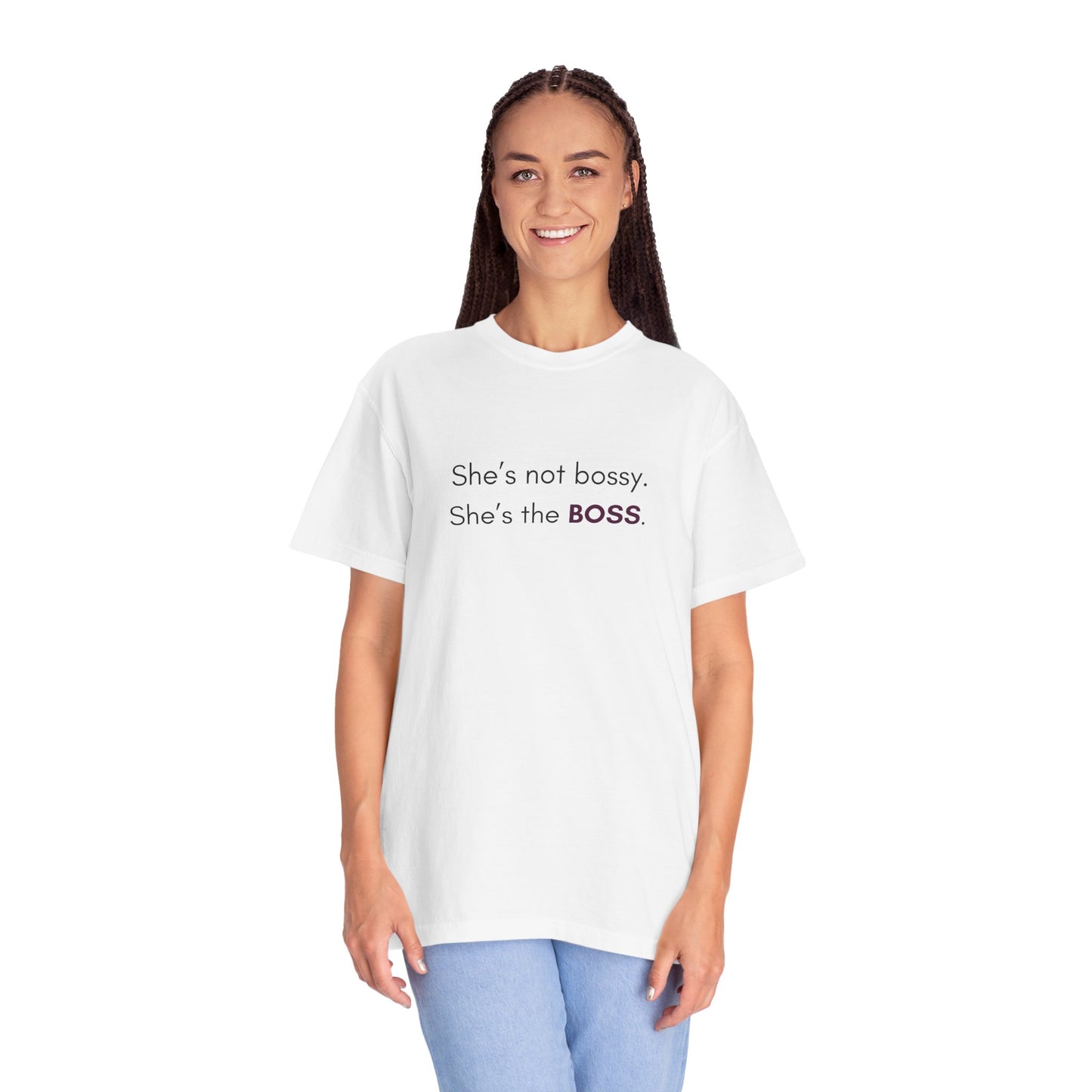 "She’s Not Bossy – She’s the BOSS!" Empowerment Tee