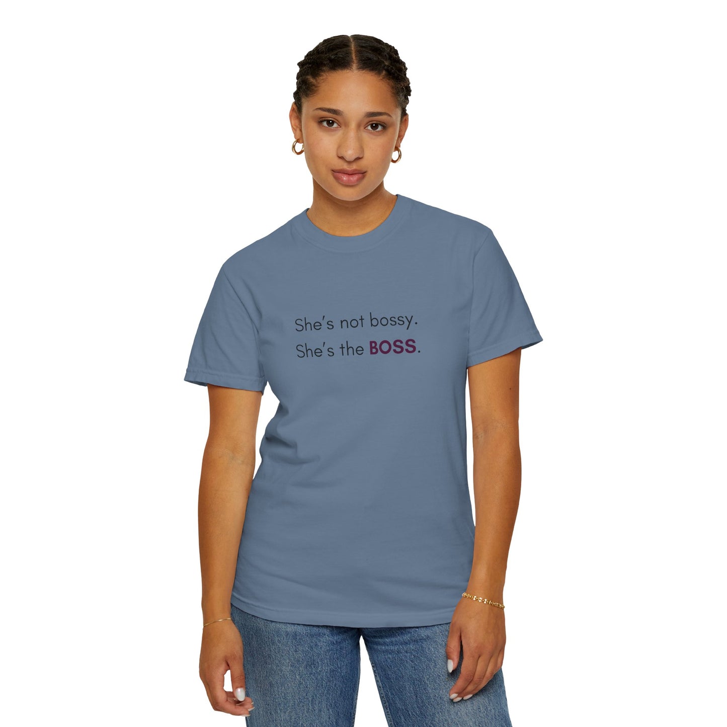 "She’s Not Bossy – She’s the BOSS!" Empowerment Tee