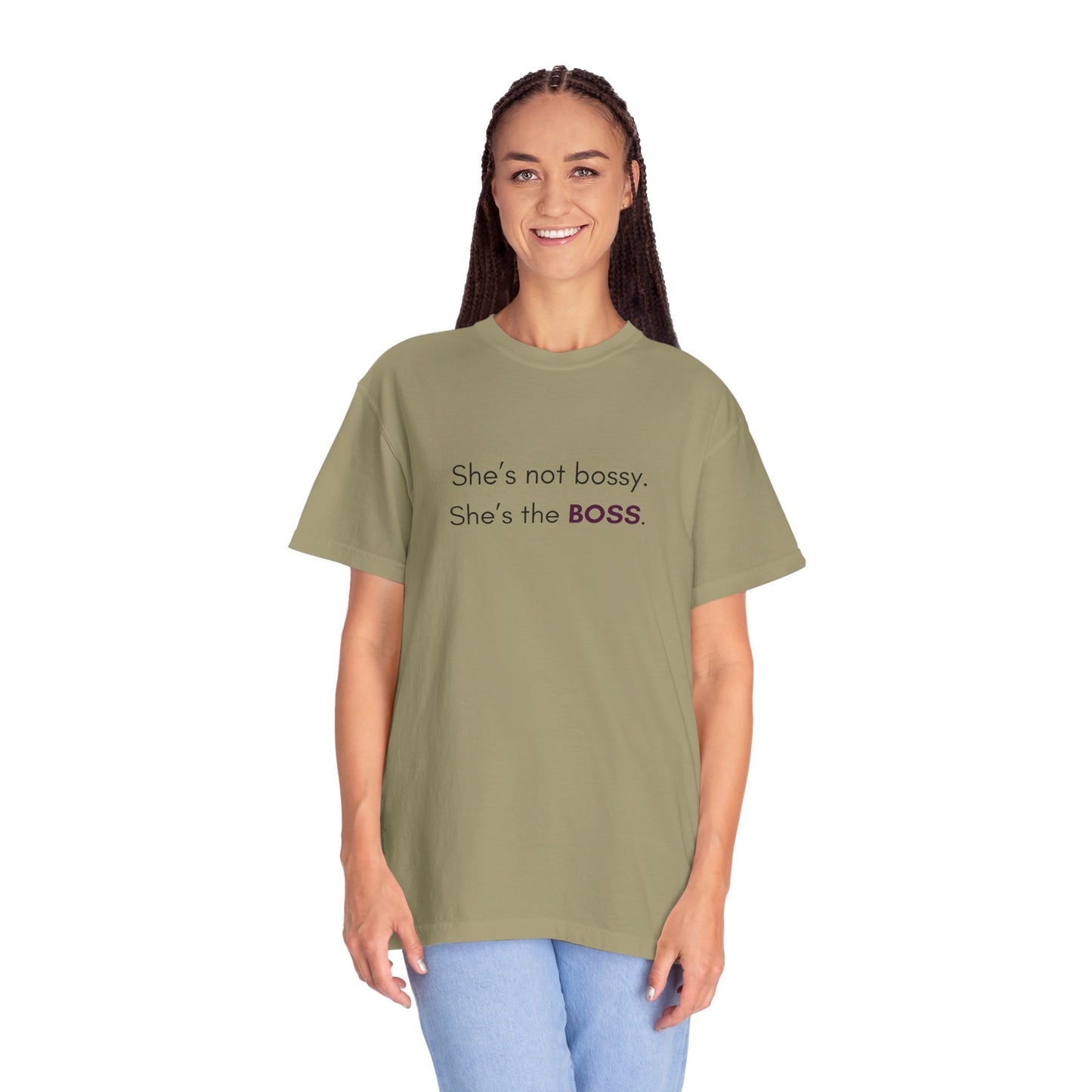 "She’s Not Bossy – She’s the BOSS!" Empowerment Tee