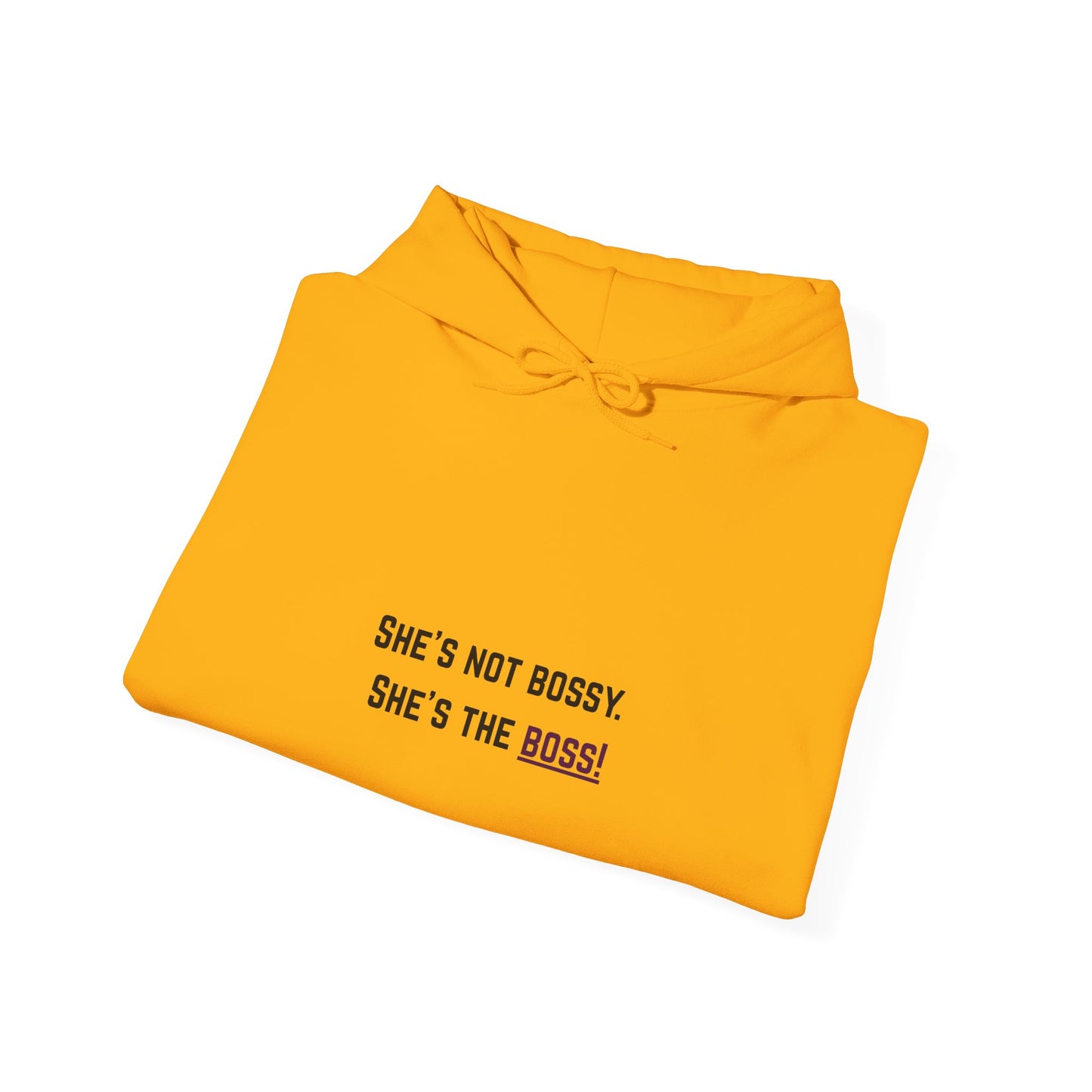 "She’s the BOSS" Statement Hoodie – Power Meets Comfort
