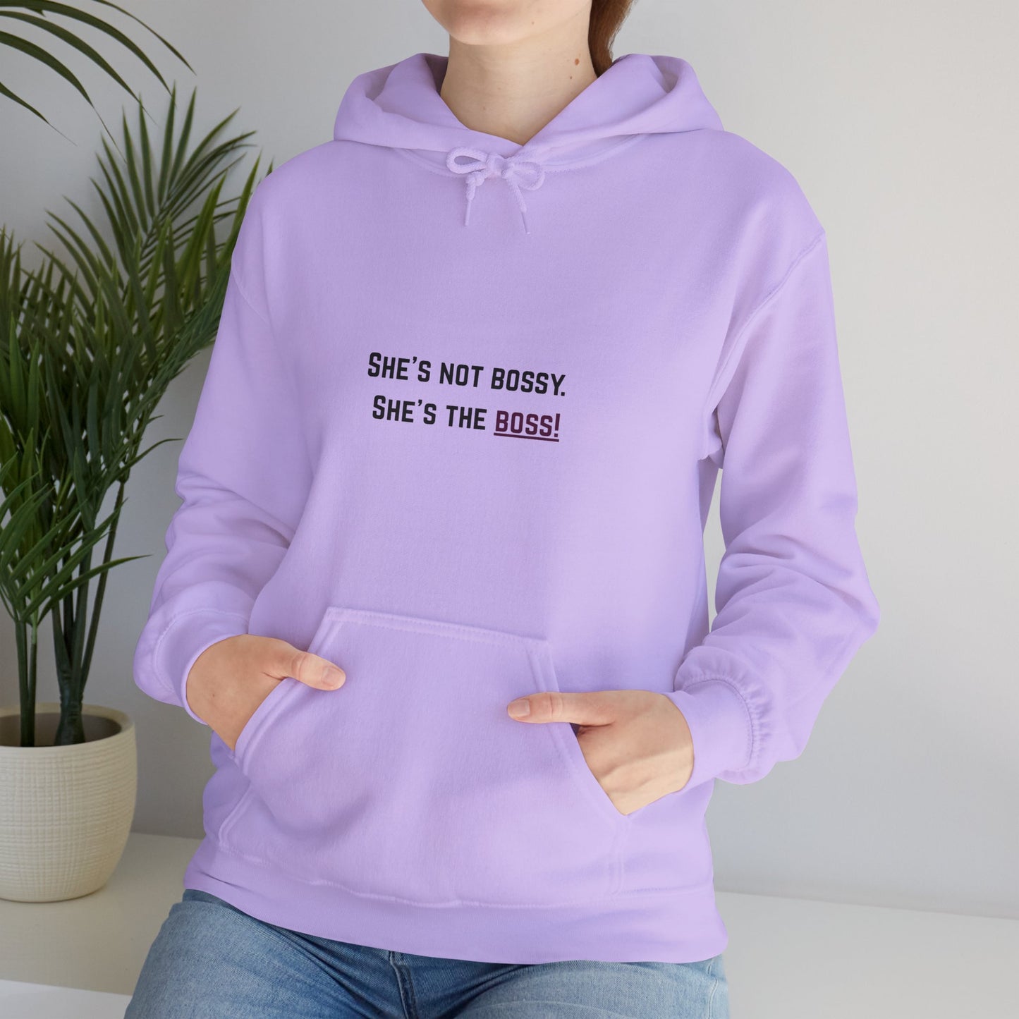 "She’s the BOSS" Statement Hoodie – Power Meets Comfort