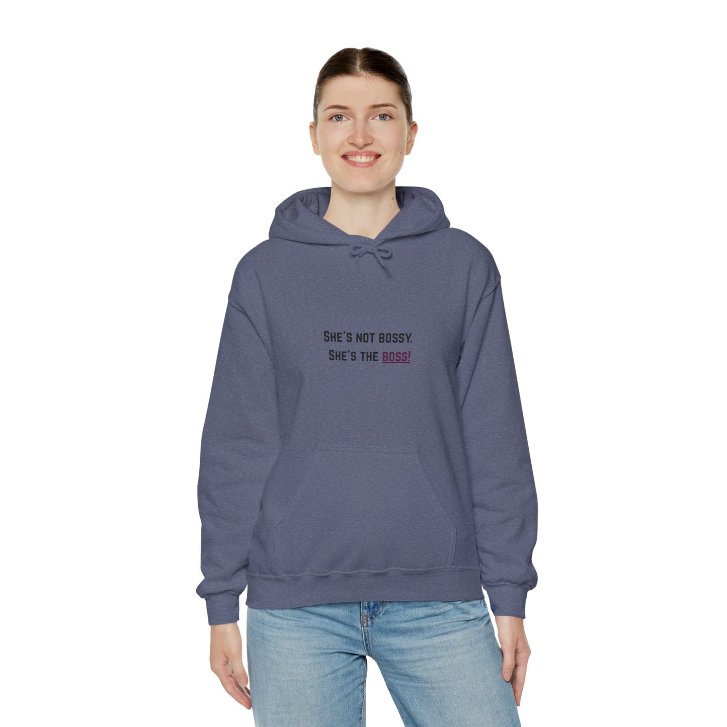 "She’s the BOSS" Statement Hoodie – Power Meets Comfort