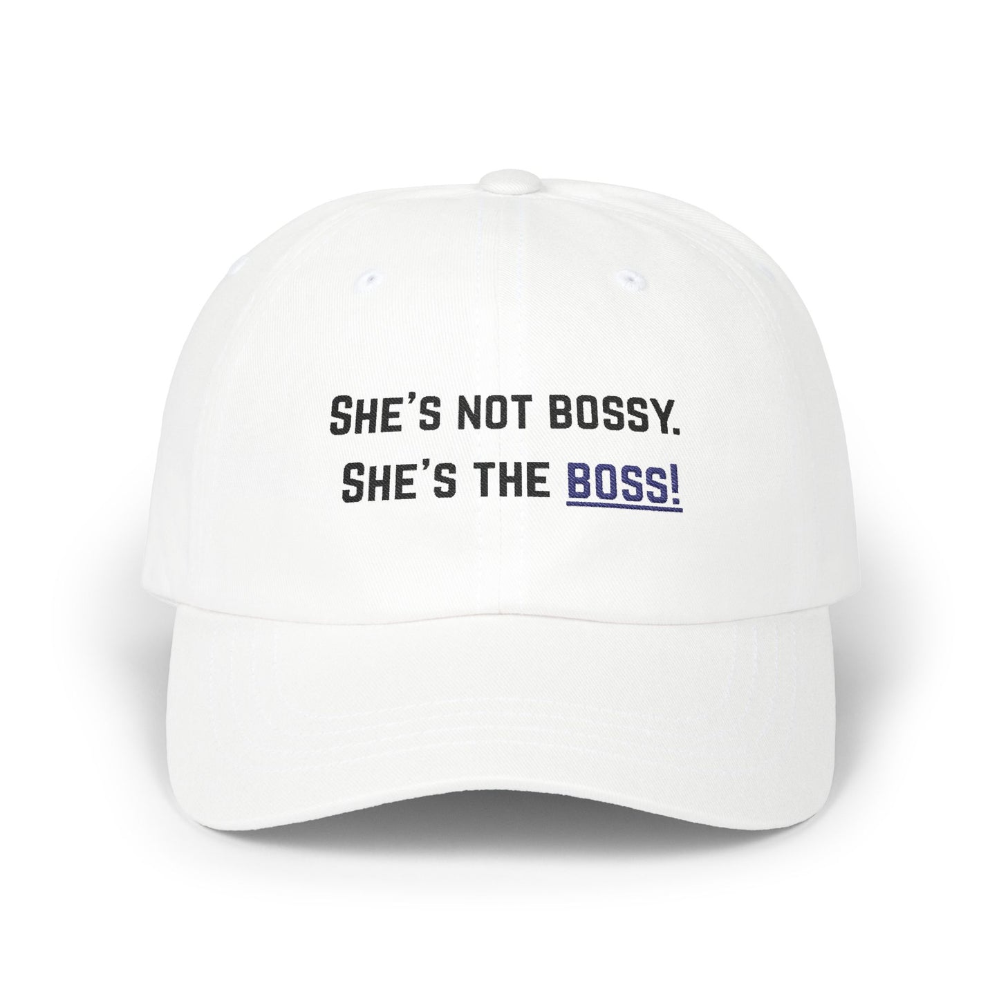 "Boss Mode On" Cap – She's Not Bossy, She's the BOSS!