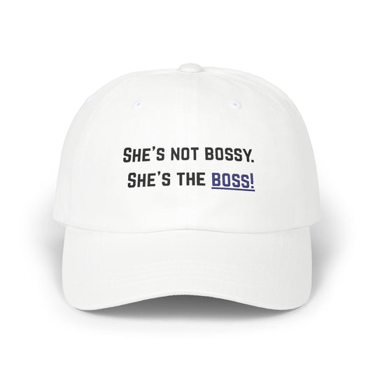 "Boss Mode On" Cap – She's Not Bossy, She's the BOSS!