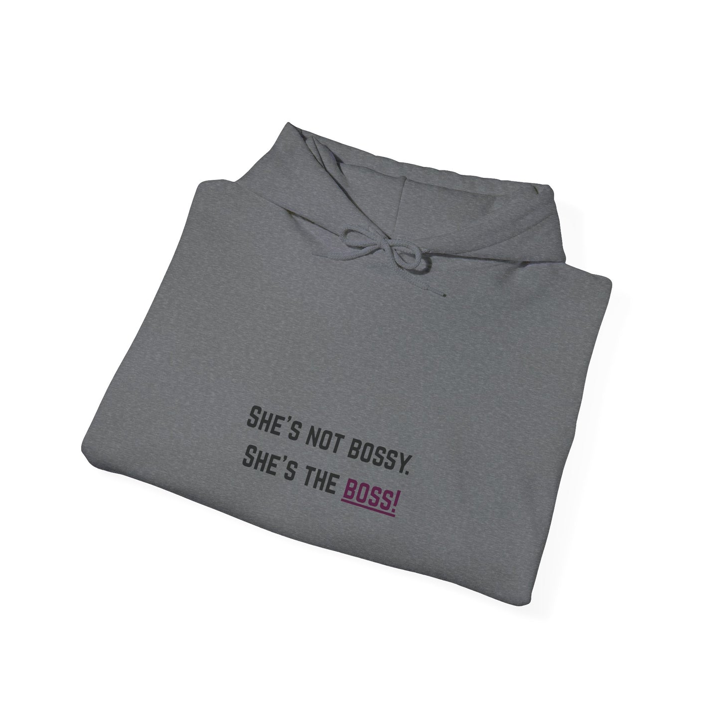 "She’s the BOSS" Statement Hoodie – Power Meets Comfort