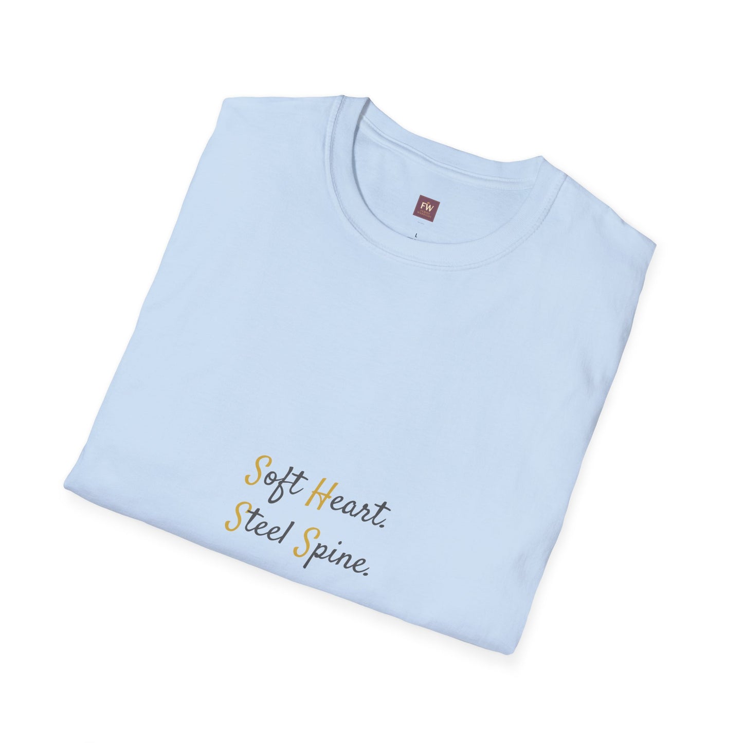 "Soft Heart. Steel Spine." Resilience Tee for Women